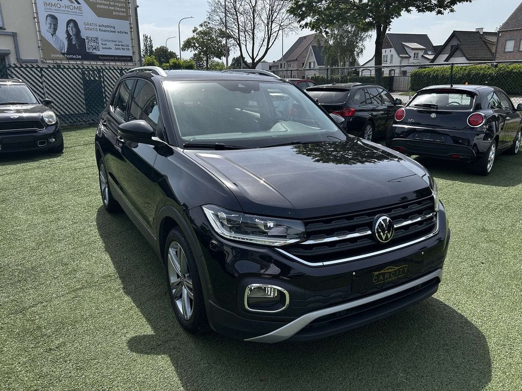 Volkswagen T-Cross 1.0 TSI StyleAUTOMAATCAMERABLEUTOOT, Auto's, Volkswagen, Adaptive Cruise Control, Bedrijf, 5 zetels, 5 deurs