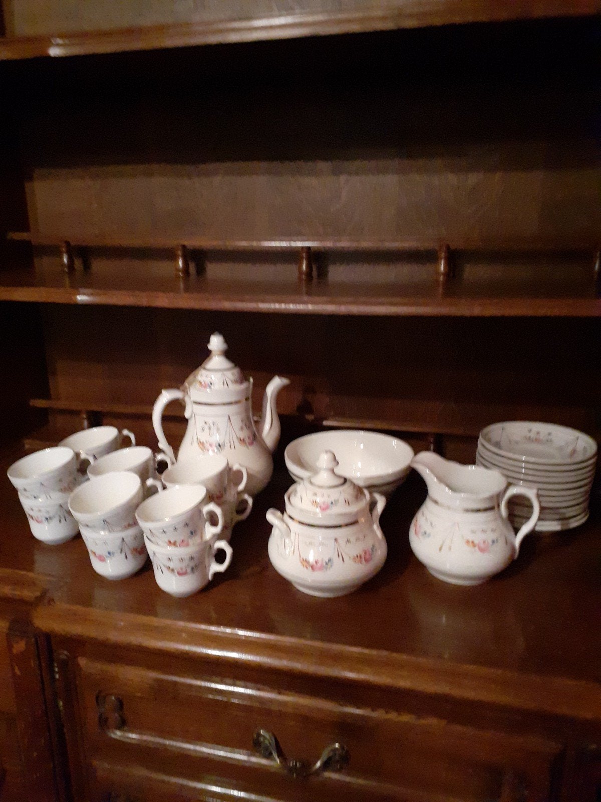 service à café ancien Maastricht, Enlèvement