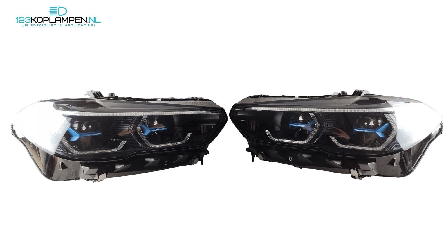 BMW X5 G05 X6 G06 Shadow line Laser koplamp koplampen, -, -, Enlèvement, Utilisé