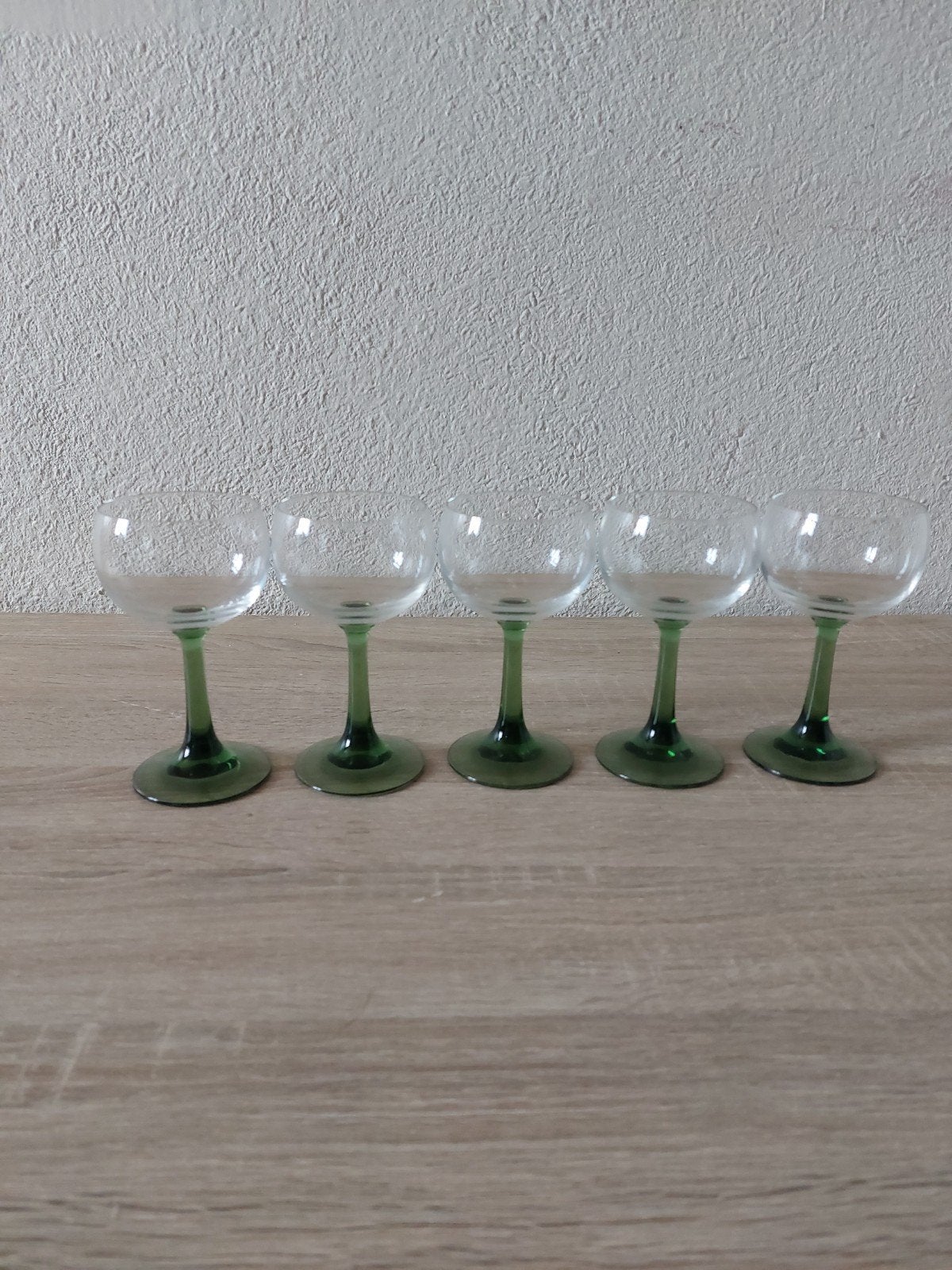 Lot verres vintage : 46 pièces, Enlèvement