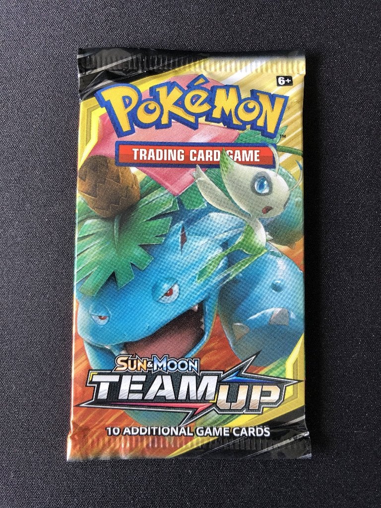 Team up booster pack venusaur & celebi, Ophalen of Verzenden, Nieuw, Booster