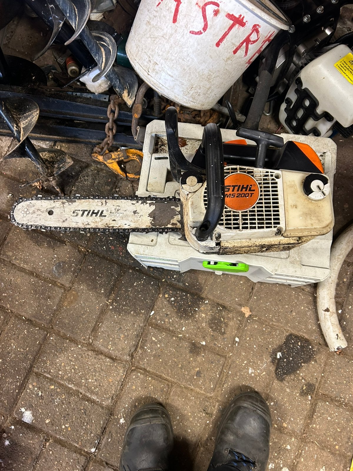 Stihl ms 200T, Ophalen, Zo goed als nieuw