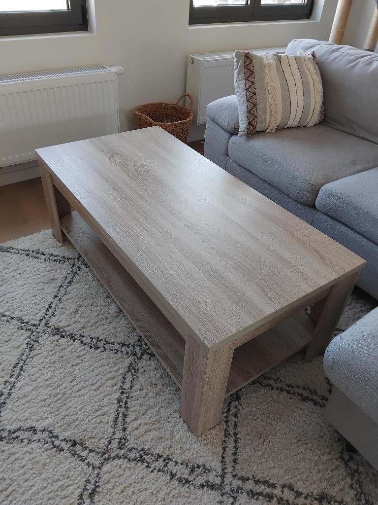 Salontafel en tv tafel GRATIS, Huis en Inrichting, Tafels | Salontafels, Ophalen, Gebruikt, 100 tot 150 cm, Landelijk