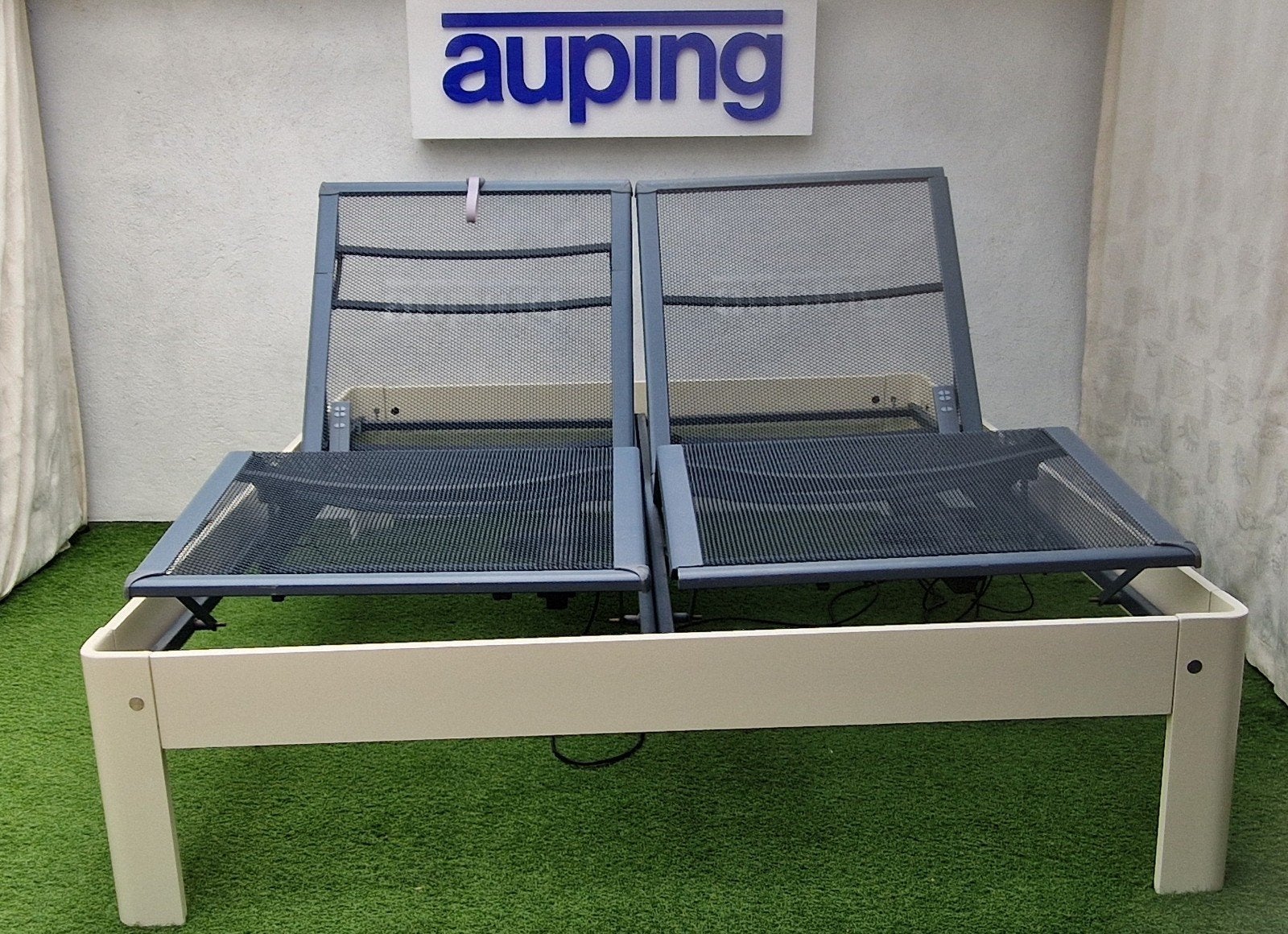Auping Auronde Elektrisch Bed 180x210cm 48cm Hoog, Enlèvement ou Envoi, Auping