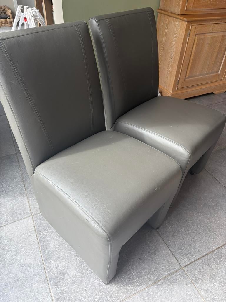 Set van zes stoelen op wieltjes, Ophalen, Zo goed als nieuw