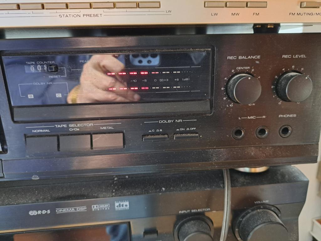 Kenwood kx1010 deck Led-stereocassette maak ter plaatse een, Audio, Tv en Foto, Tuners