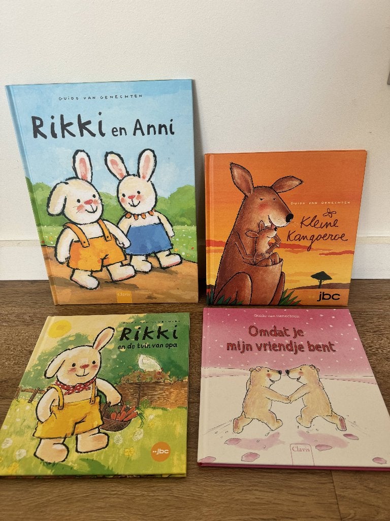 4 boekjes van Guido van Genechten, Ophalen of Verzenden, Zo goed als nieuw