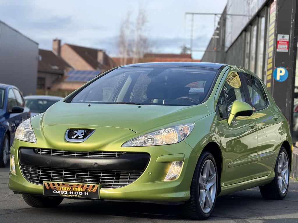 Peugeot 308 308 1.6i*Boîte Auto*NAVI*PANO*CAMERA*BT*, Euro 5, Stof, Gebruikt, Zwart