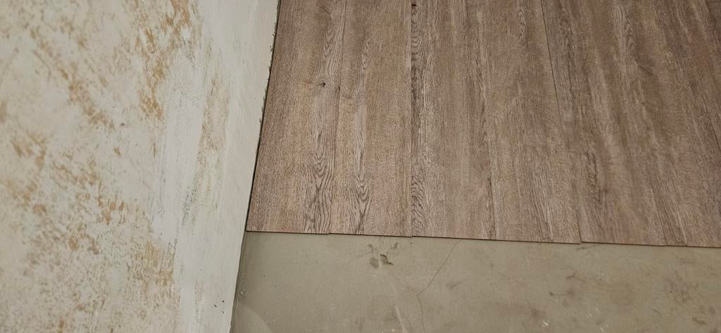 Kurk vloer (hout oaked washed) nieuw - 27m², Ophalen