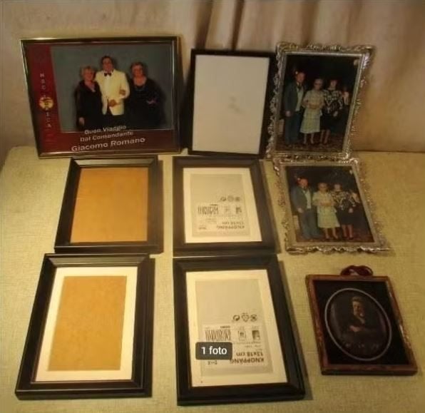 9 Leuke Retro Fotolijsten, Ophalen of Verzenden, Zo goed als nieuw, Met glas, Wissellijst