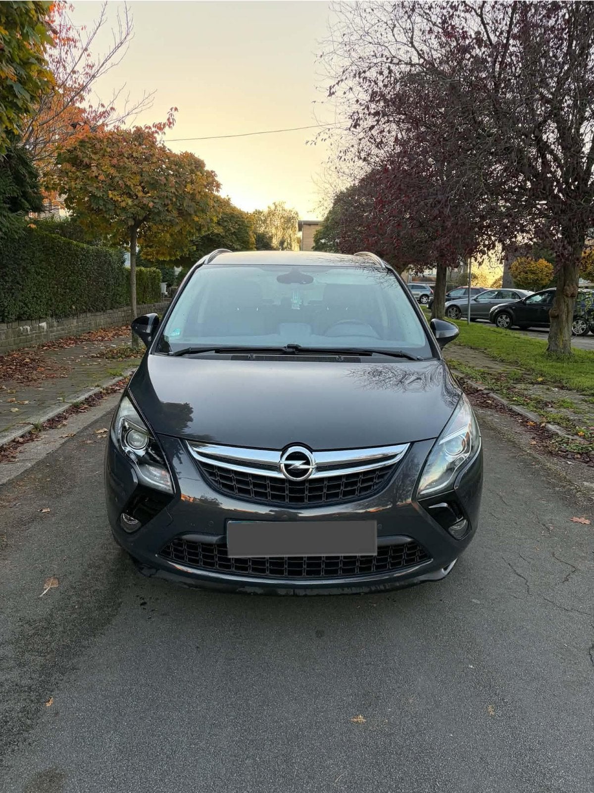 Opel Zafira dièsel 7 places prete à immatriculer, Auto's, Euro 5, Zwart, Leder, Bedrijf