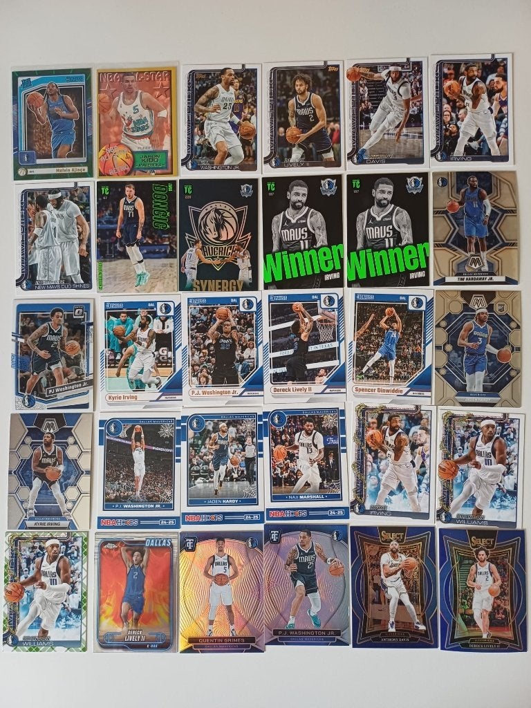 NBA cards Dallas Mavericks, Enlèvement, Neuf, Plusieurs images
