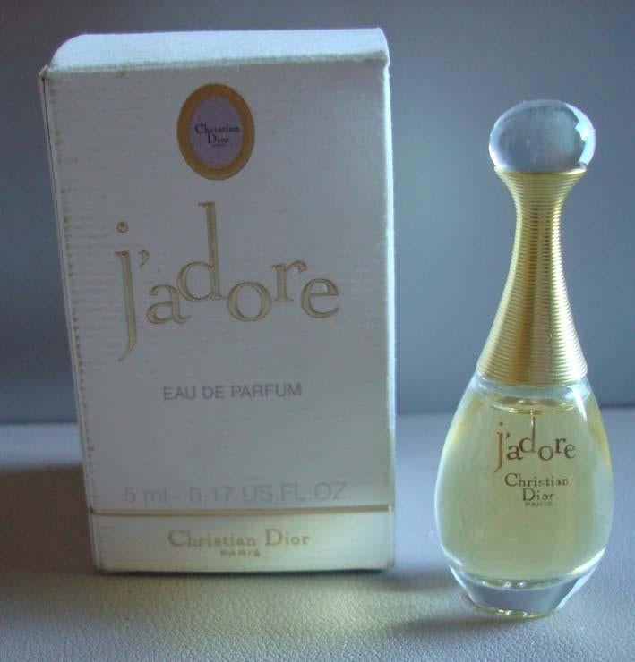 MINI PARFUM DIOR J'ADORE, Enlèvement ou Envoi, Comme neuf, Plein