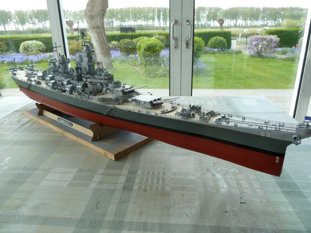 Slagschip BB.63 USS Missouri, Hobby en Vrije tijd, Modelbouw | Boten en Schepen, Ophalen, Nieuw, 1:200 of kleiner, Overige merken