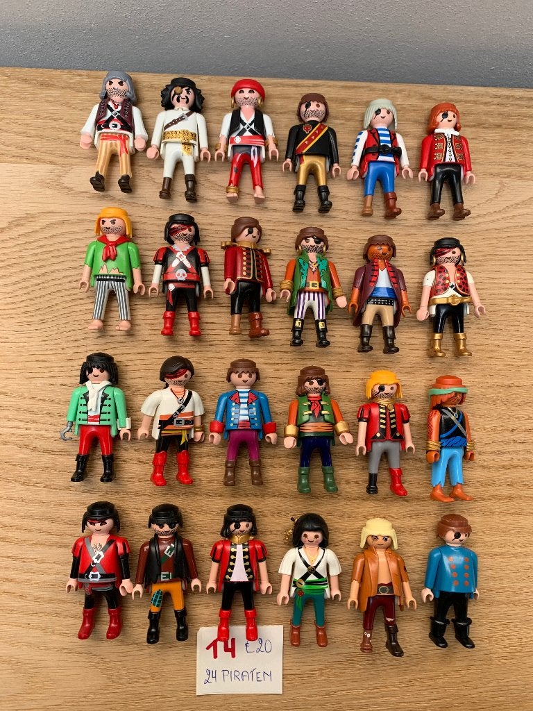 PLAYMOBIL: T4: LOT 24 PIRATEN, Kinderen en Baby's, Speelgoed | Playmobil, Pirates, Losse onderdelen, Ophalen of Verzenden, Zo goed als nieuw