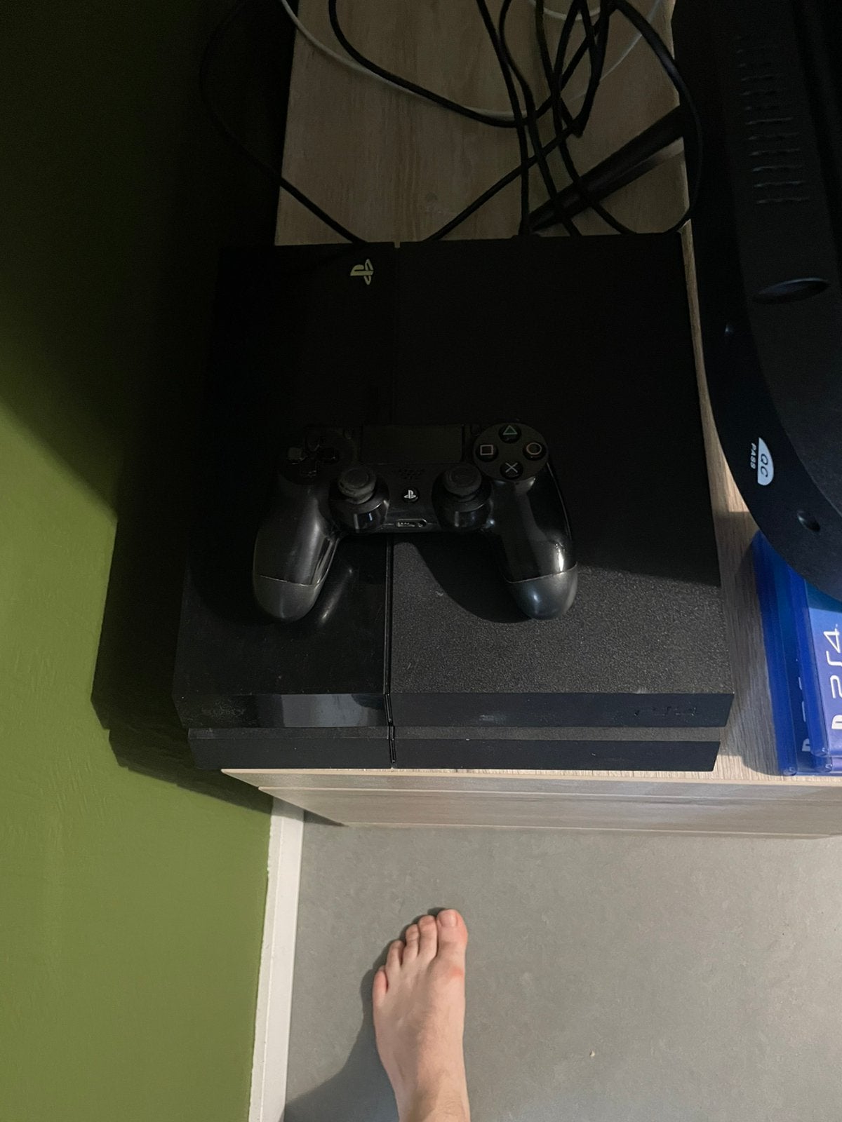 Ps4 met controller en games, Games en Spelcomputers, Spelcomputers | Sony PlayStation 4, Ophalen, Zo goed als nieuw, 500 GB