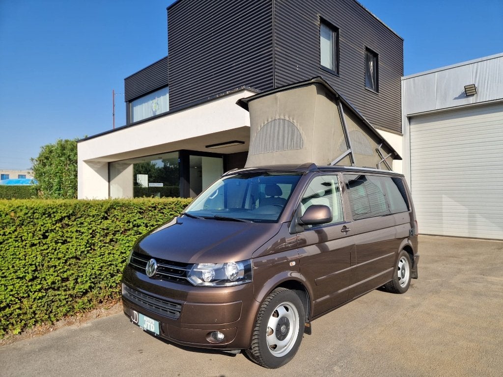 Volkswagen Volkswagen T5 California 2.0 TDI Airco, navigatie, Caravanes & Camping, Camping-cars, Jusqu'à 4, Siège standard, Jusqu'à 5 mètres
