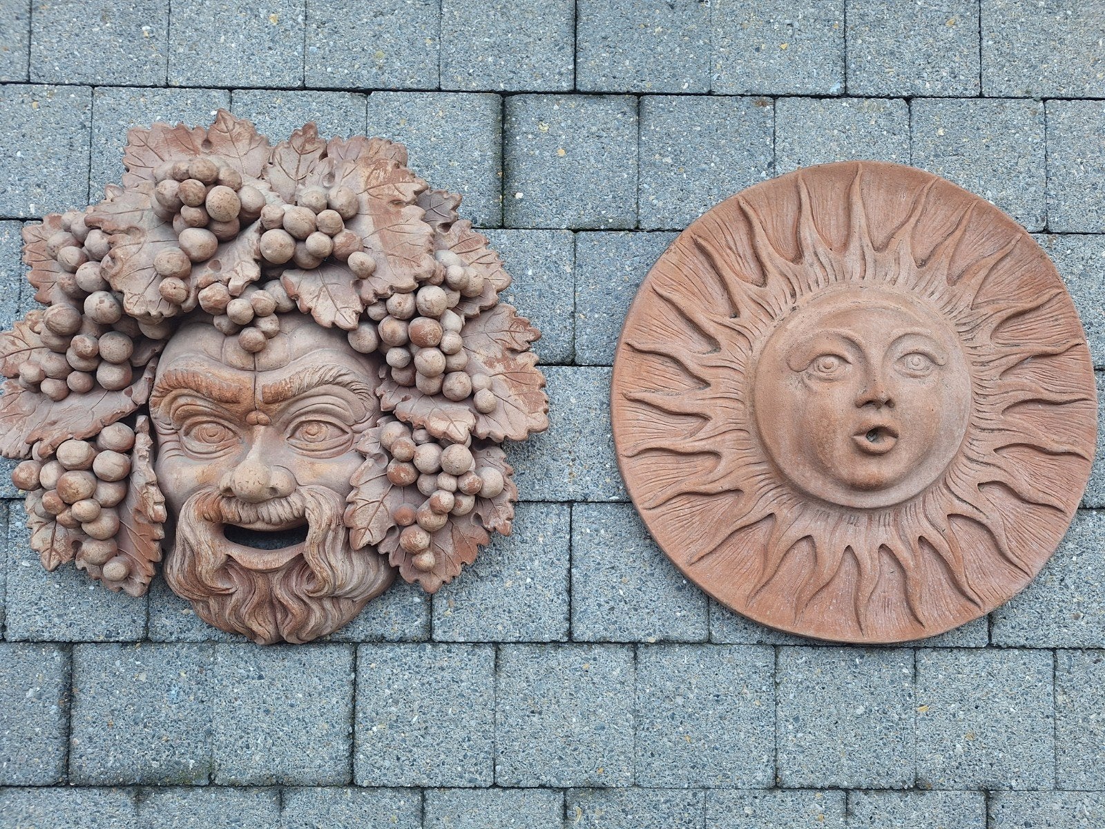Terracotta impruneta om op te hangen, Enlèvement