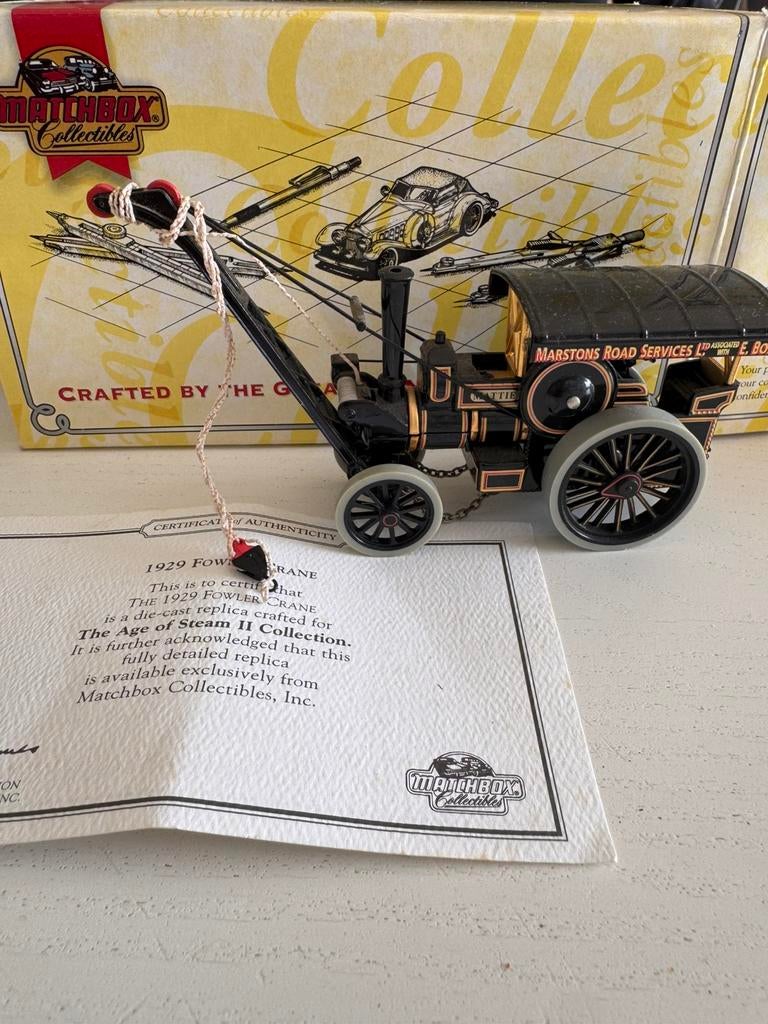 Matchbox Collectibles 1929 Road Services, Ophalen