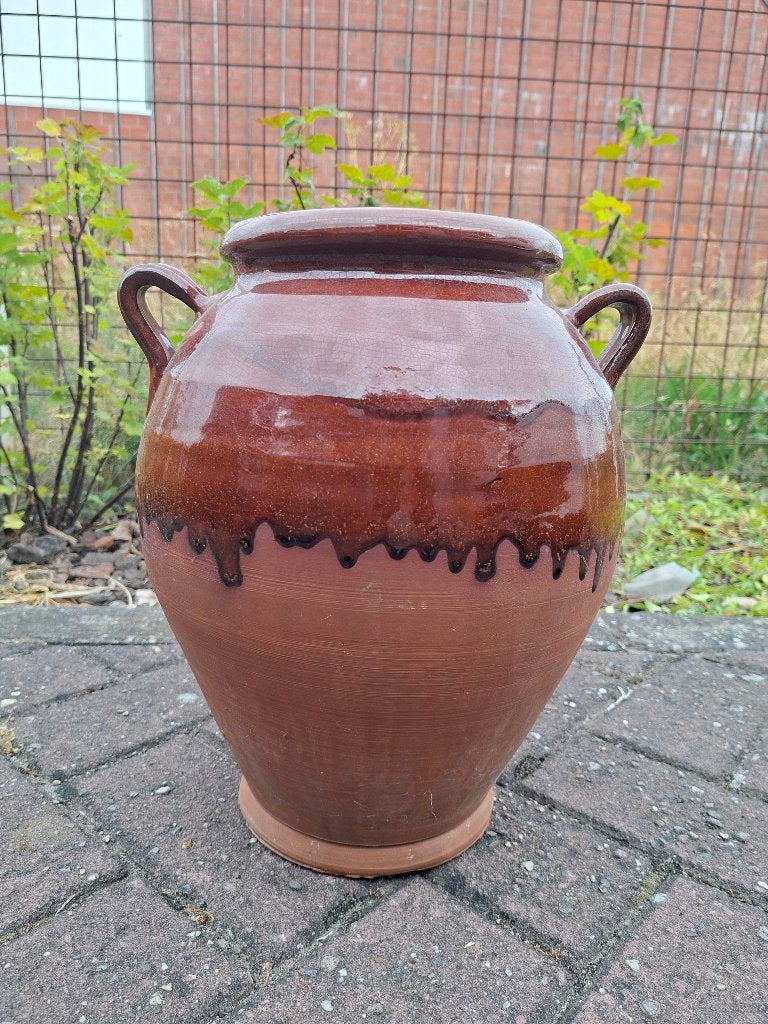 Handgedraaide terracotta kruik, Antiek en Kunst, Antiek | Keramiek en Aardewerk, Ophalen