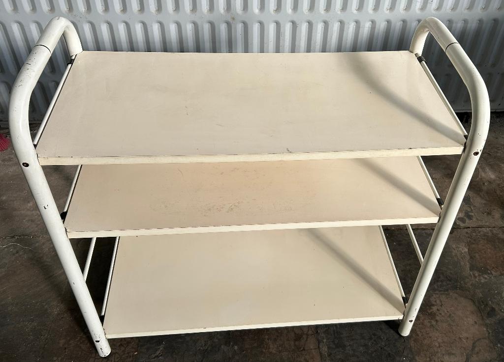 étagère blanche, Maison & Meubles, Enlèvement, Utilisé