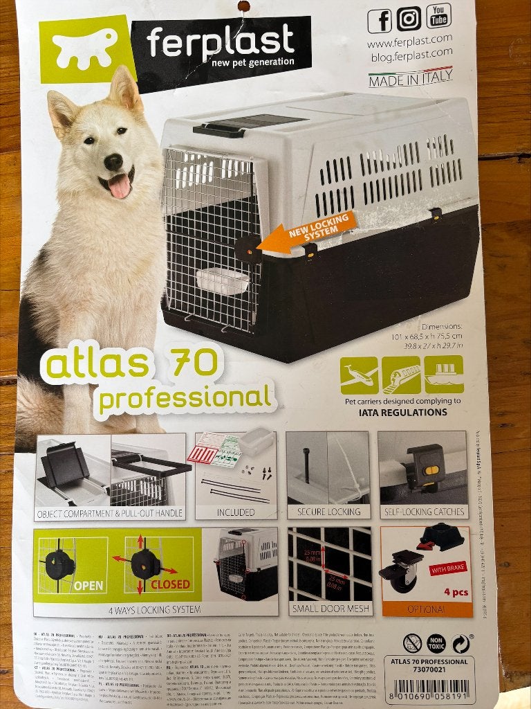 cage Ferplast  Atlas 70, Ophalen, Zo goed als nieuw