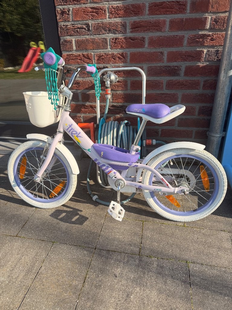 Meisjesfiets Trek Mystic 16”, Fietsen en Brommers, Fietsen | Meisjes, Ophalen, Trek, Handrem, Zo goed als nieuw