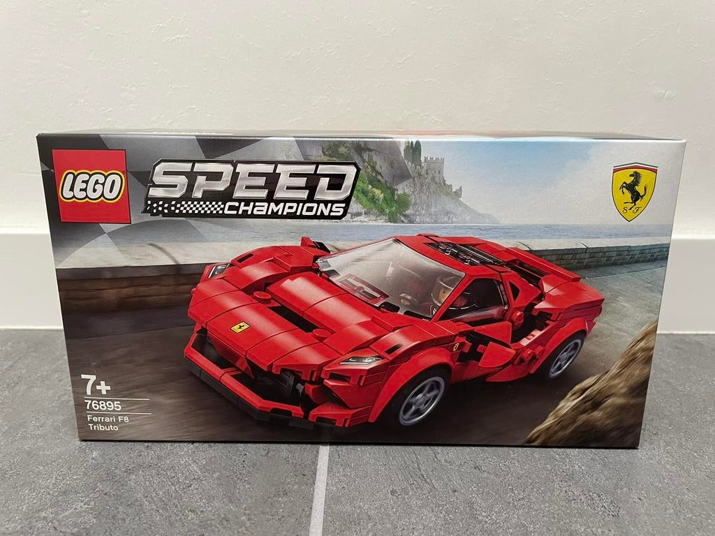Nouveau LEGO 76895 : Ferrari F8 Tributo 45, Neuf, Enlèvement ou Envoi, Lego, Ensemble complet