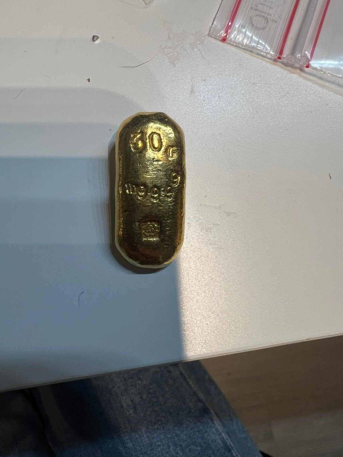 Goudstaaf, Postzegels en Munten, Edelmetalen en Baren, Ophalen, Goud