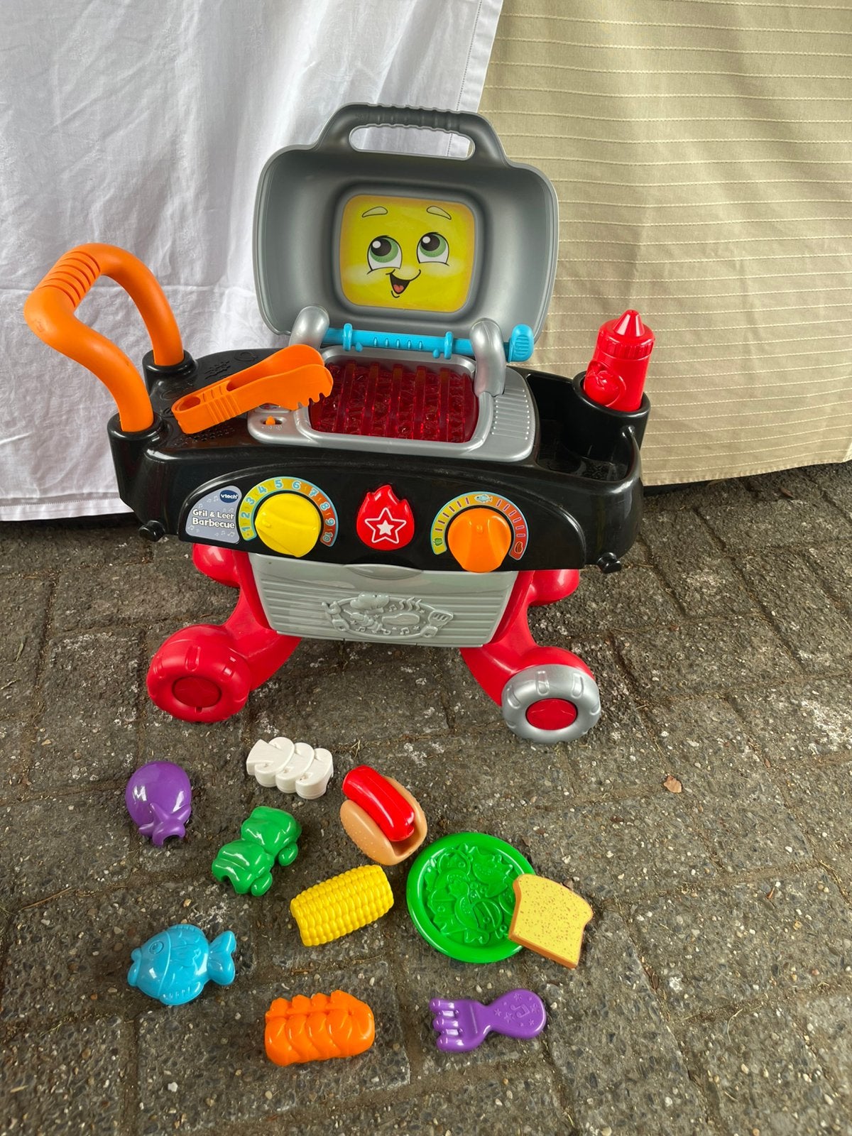 Vtech BBQ, Ophalen, Gebruikt