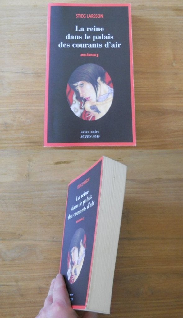 La reine dans le palais des courants d'air (Stieg Larsson), Enlèvement, Utilisé, Stieg Larsson