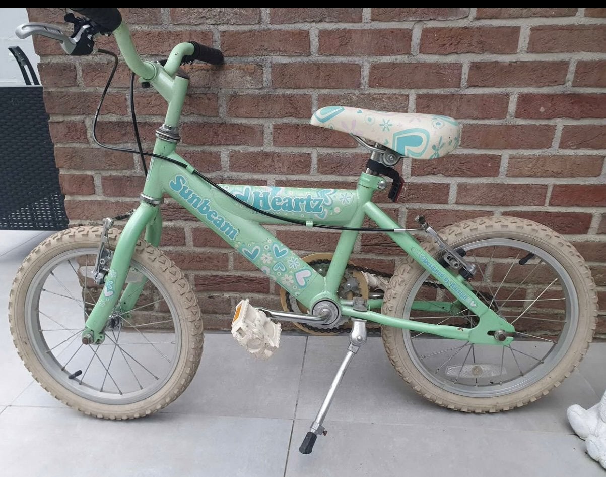 Kinderfiets, Ophalen, Zo goed als nieuw