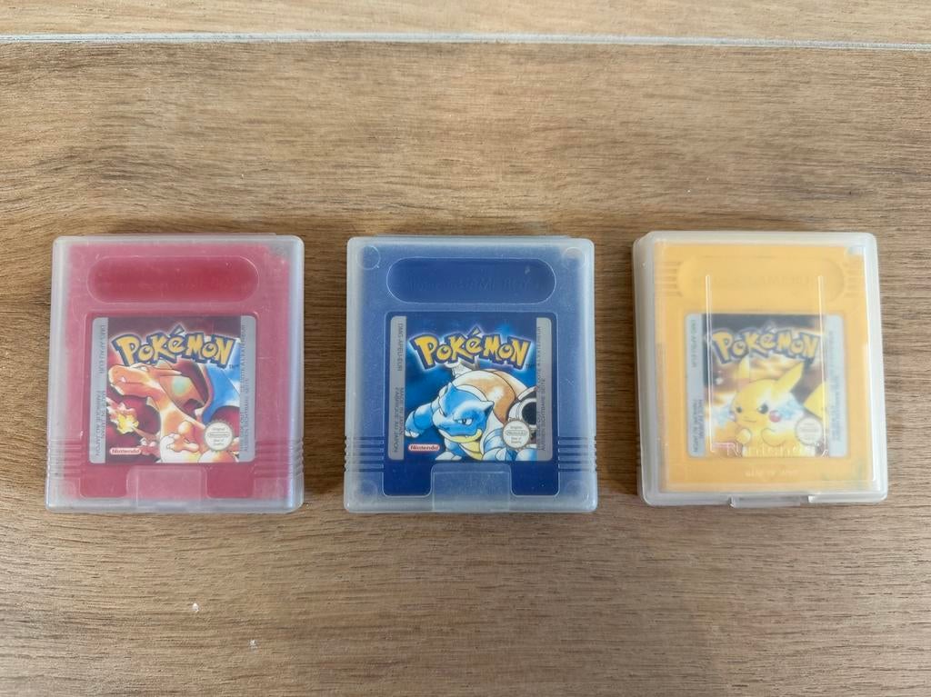 Pokemon Game Boy games set, Ophalen, Zo goed als nieuw