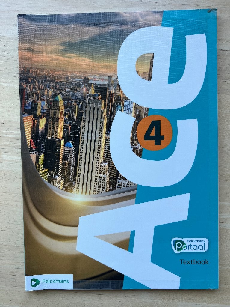 Ace 4 textbook, Boeken, Ophalen, Gelezen, Engels
