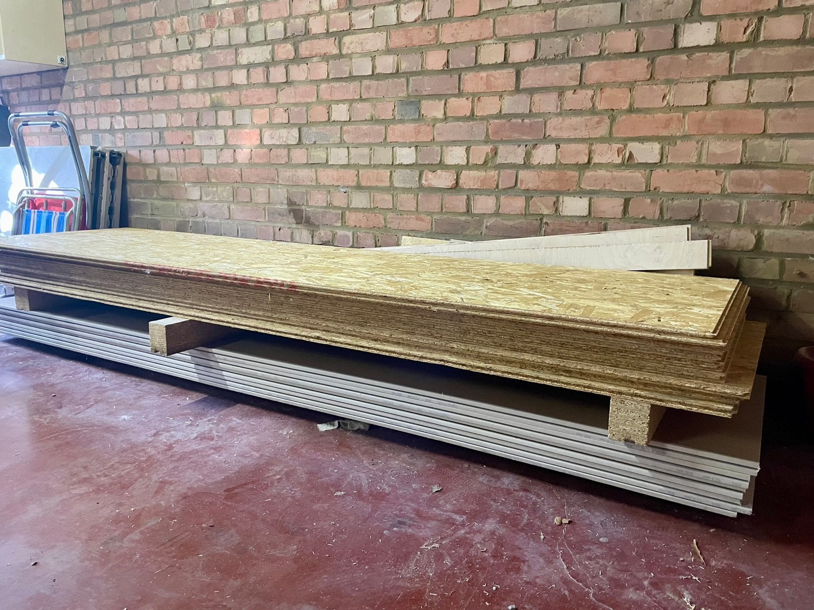 Gyproc gipsplaat en Osb plaat te koop, Doe-het-zelf en Bouw, Ophalen, Zo goed als nieuw