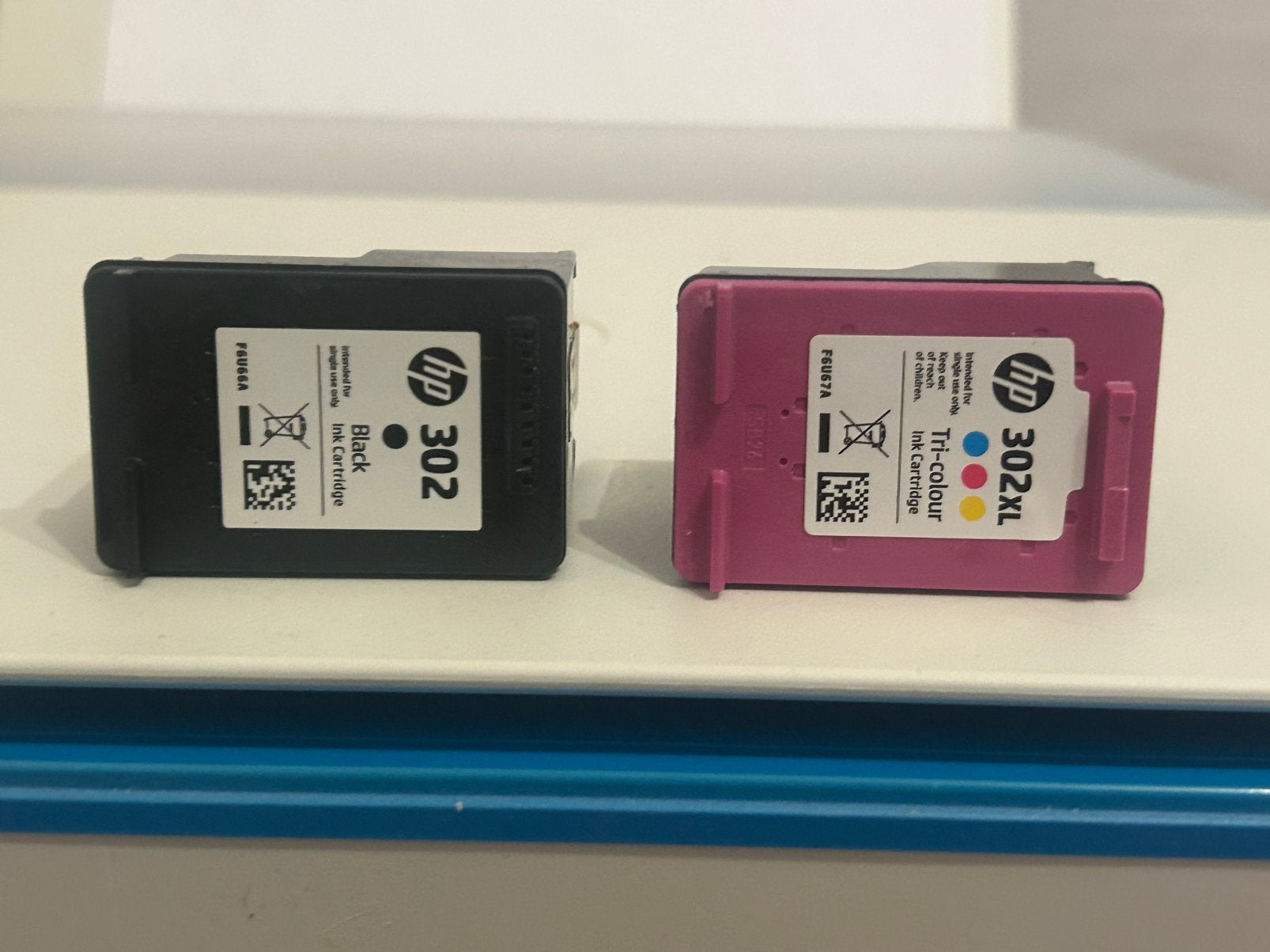 Gloednieuwe inktpatronen HP nr. 302, Computers en Software, Ophalen, Zo goed als nieuw