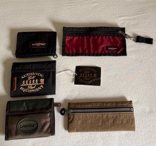portefeuilles eastpack, kipling, Leader..., Bijoux, Sacs & Beauté, Porte-monnaie & Portefeuilles, Neuf, Noir, Enlèvement ou Envoi