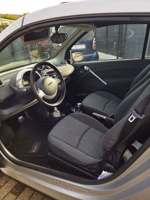 Smart for Two, Auto's, Automaat, Stof, Zwart, Cabriolet