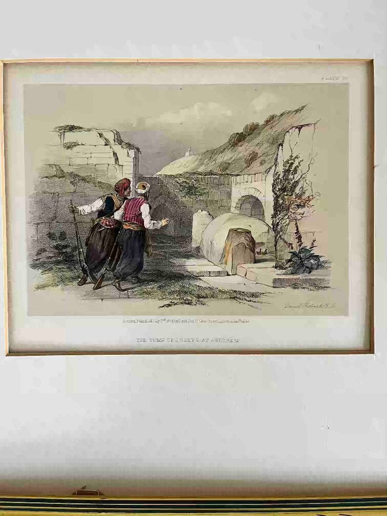 Lithographies du XIXe siècle par David Roberts, Antiquités & Art, Art | Lithographies & Sérigraphies, Lithographie, Enlèvement ou Envoi