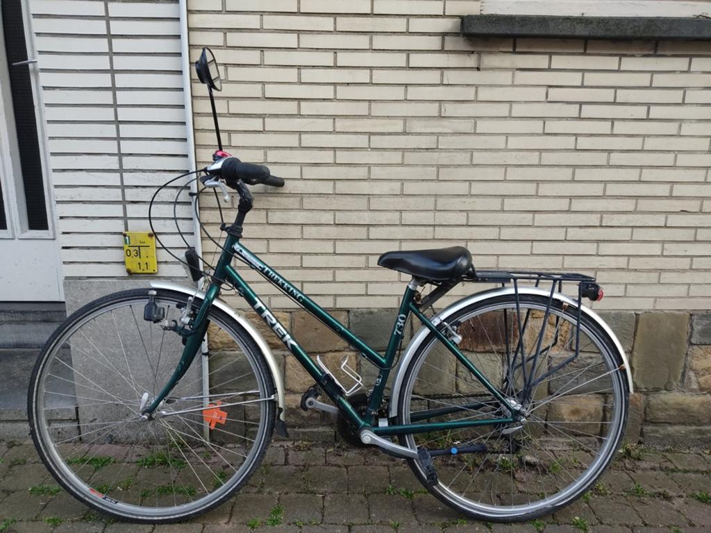 Damesfiets Trek, Fietsen en Brommers, Ophalen, Versnellingen