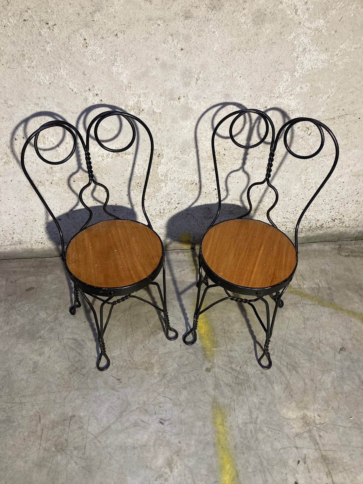2 vintage stoelen, Huis en Inrichting, Ophalen, Gebruikt, X, X
