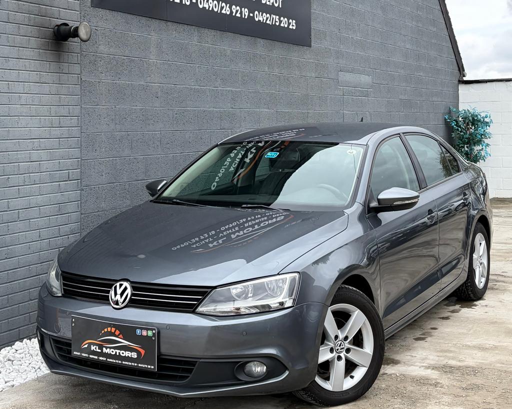 VW JETTA CONFORTLINE 1.6CR TDI 105CV 193 000KM CARPASS 2011, Autos, Volkswagen, Achat, Entreprise, Boîte manuelle, Noir