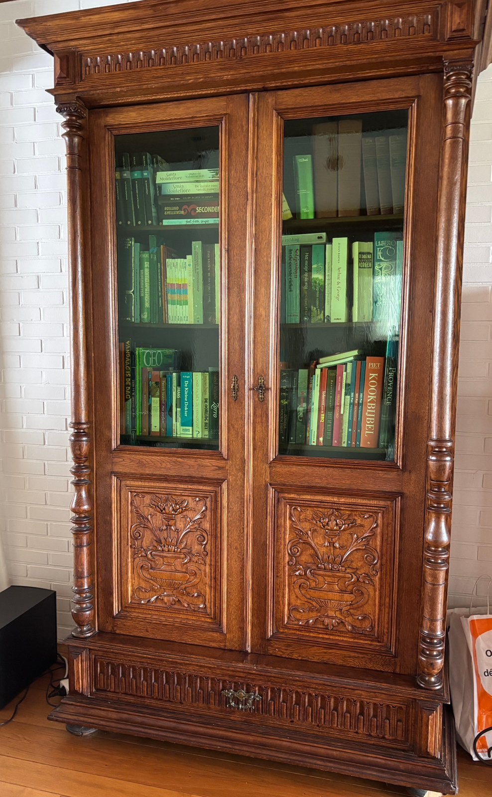 Antieke boekenkast, Antiek en Kunst, Ophalen
