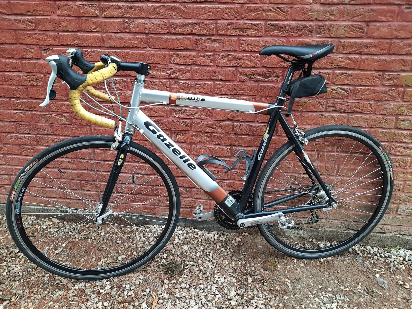 Gazelle vintage racefiets, Fietsen en Brommers, Ophalen, Heren, Aluminium, Zo goed als nieuw