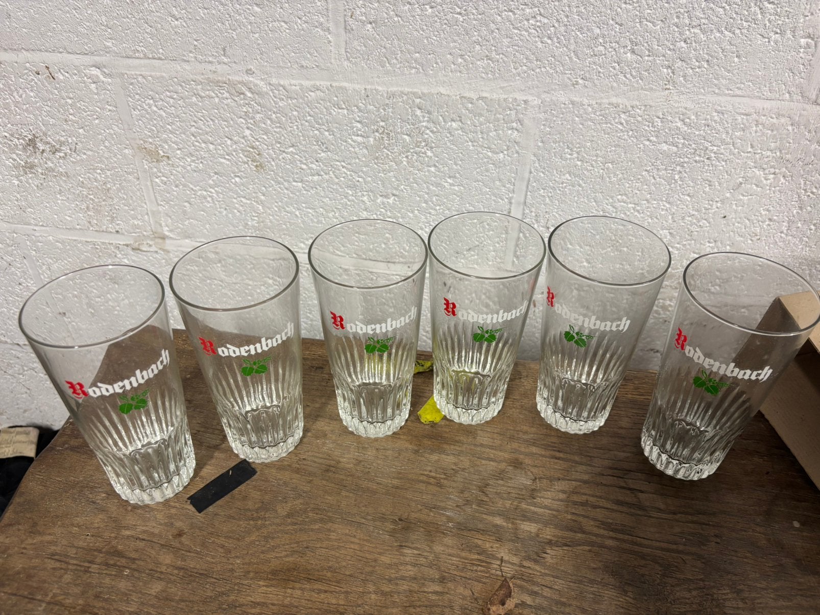 Verres Rodenbabach, Collections, Enlèvement, Comme neuf