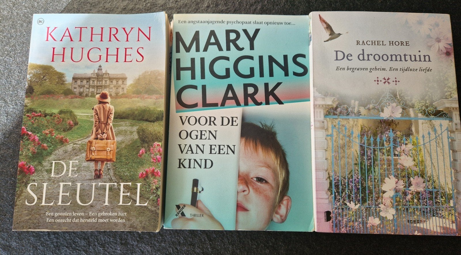 3 boeken, Ophalen