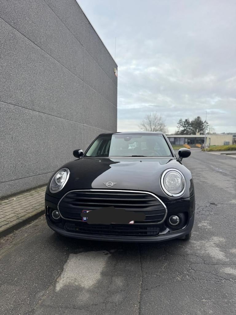 Mini clubman, Voorwielaandrijving, Bluetooth, Leder en Stof, Zwart
