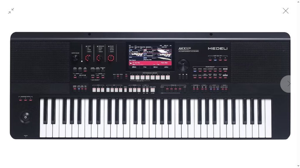 akx  10 keyboard met touch scherm /mp3, Muziek en Instrumenten, Ophalen, Zo goed als nieuw, 61 toetsen, Medeli