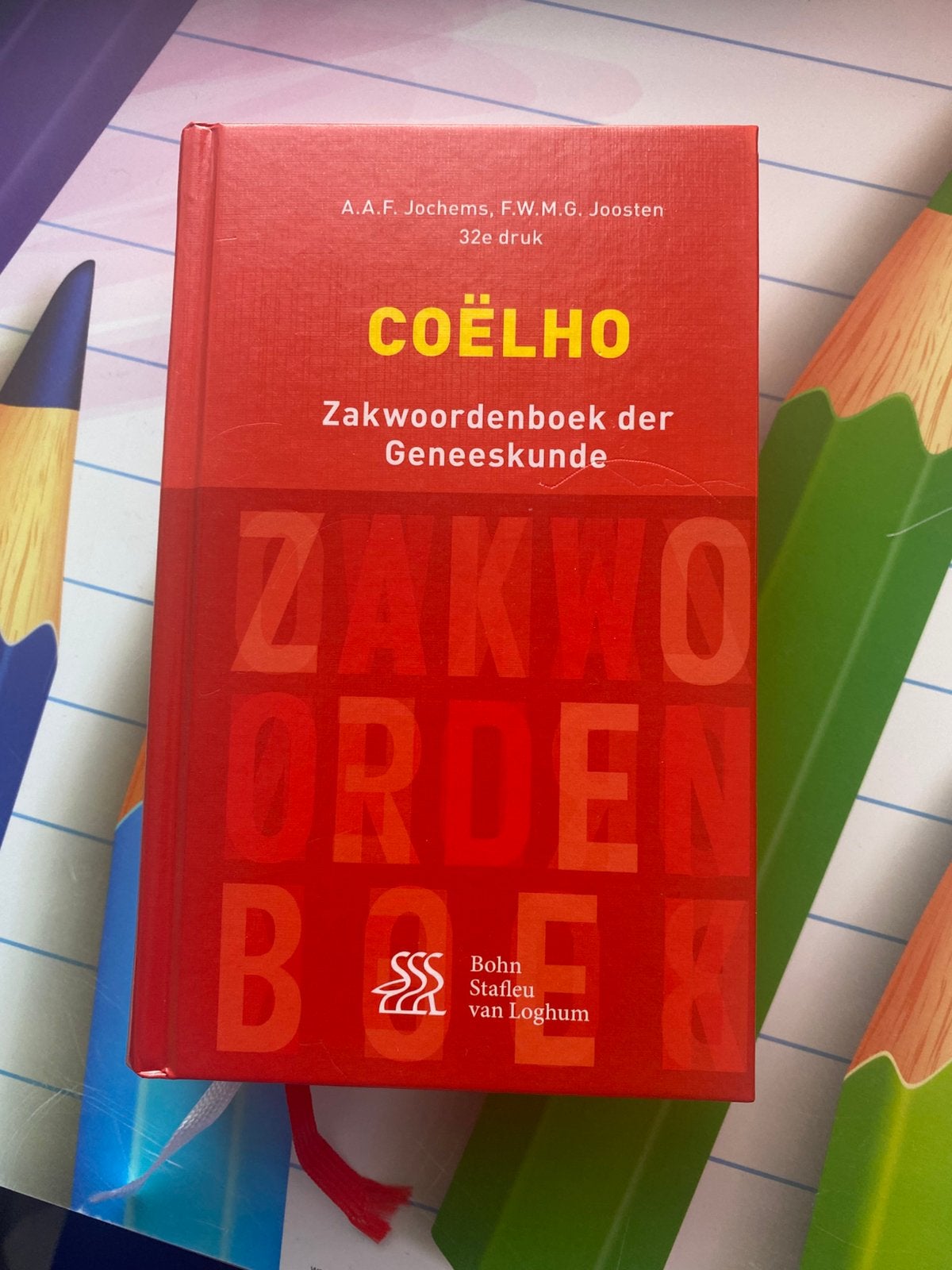 Zakwoordenboek der geneeskunde COËLHO, Boeken, Ophalen of Verzenden, Zo goed als nieuw