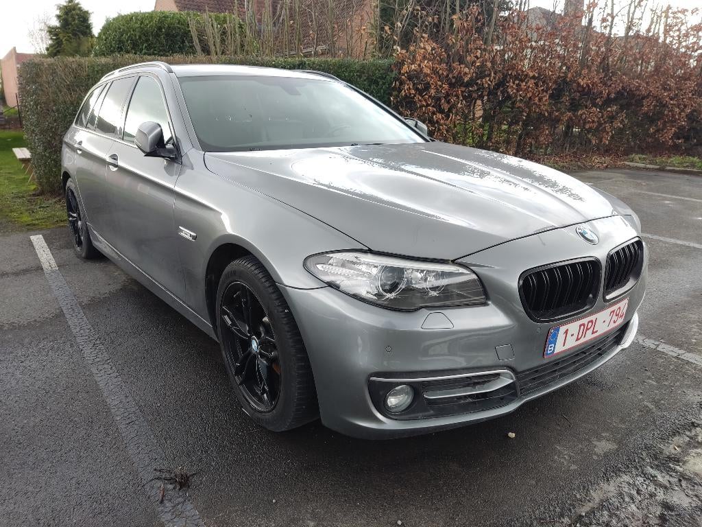BMW 518 diesel, touring, versie modern, Autos, BMW, Argent ou Gris, Euro 6, Noir, 5 portes